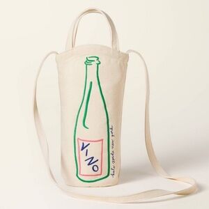 Kate Spade Target Wine Bottle Canvas Tote